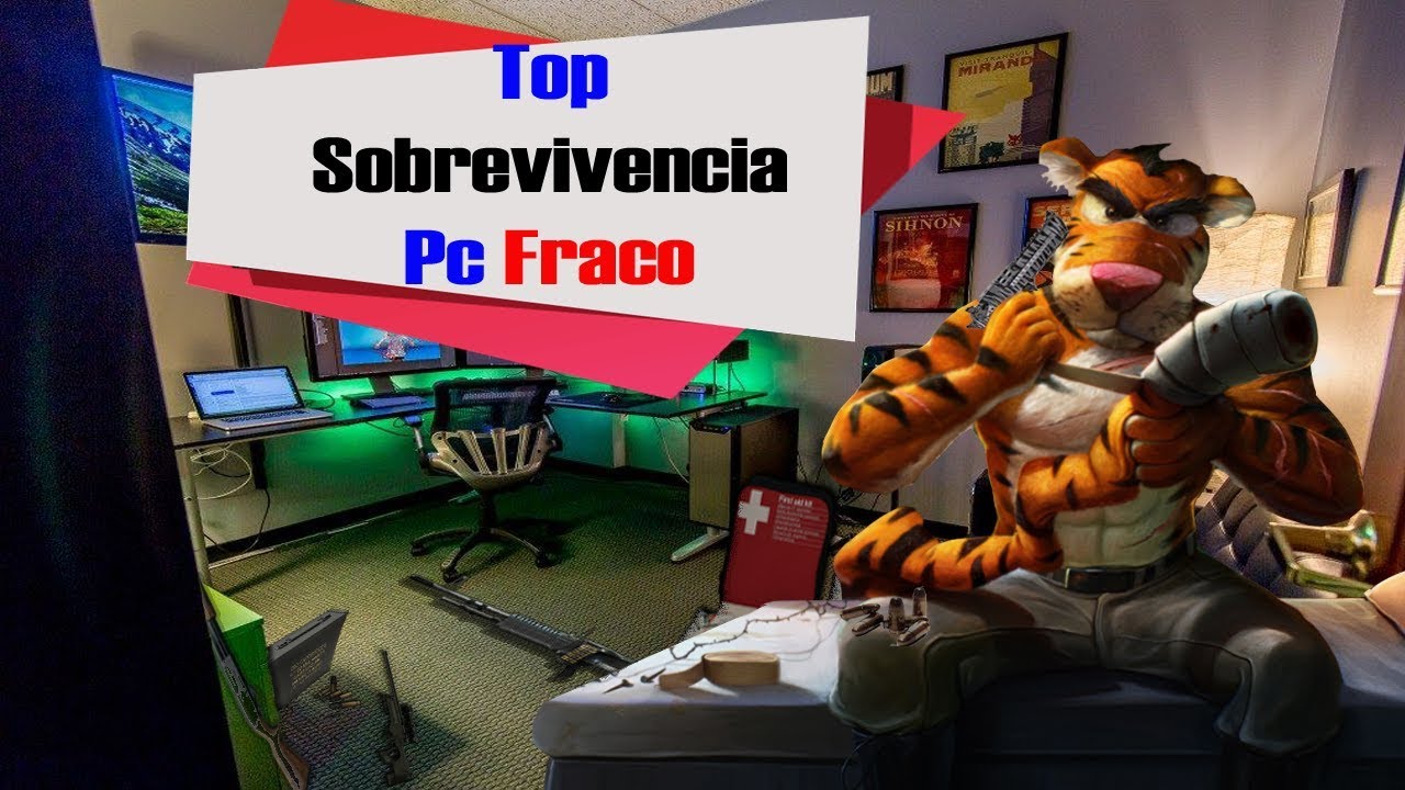 Jogos de sobrevivência para pc fraco, super bons (2019)