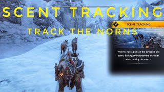 Scent tracking | Continue tracking the Norns | The Word of Fate | God of War Ragnarok screenshot 4