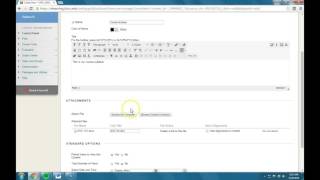 Uploading a Syllabus into Blackboard