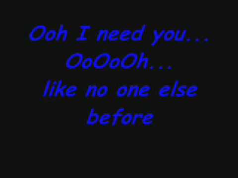 groove coverage-i need you lyrics