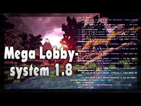 [Vorstellung] Mega Lobbysystem für 1.8 #81 SKRIPT