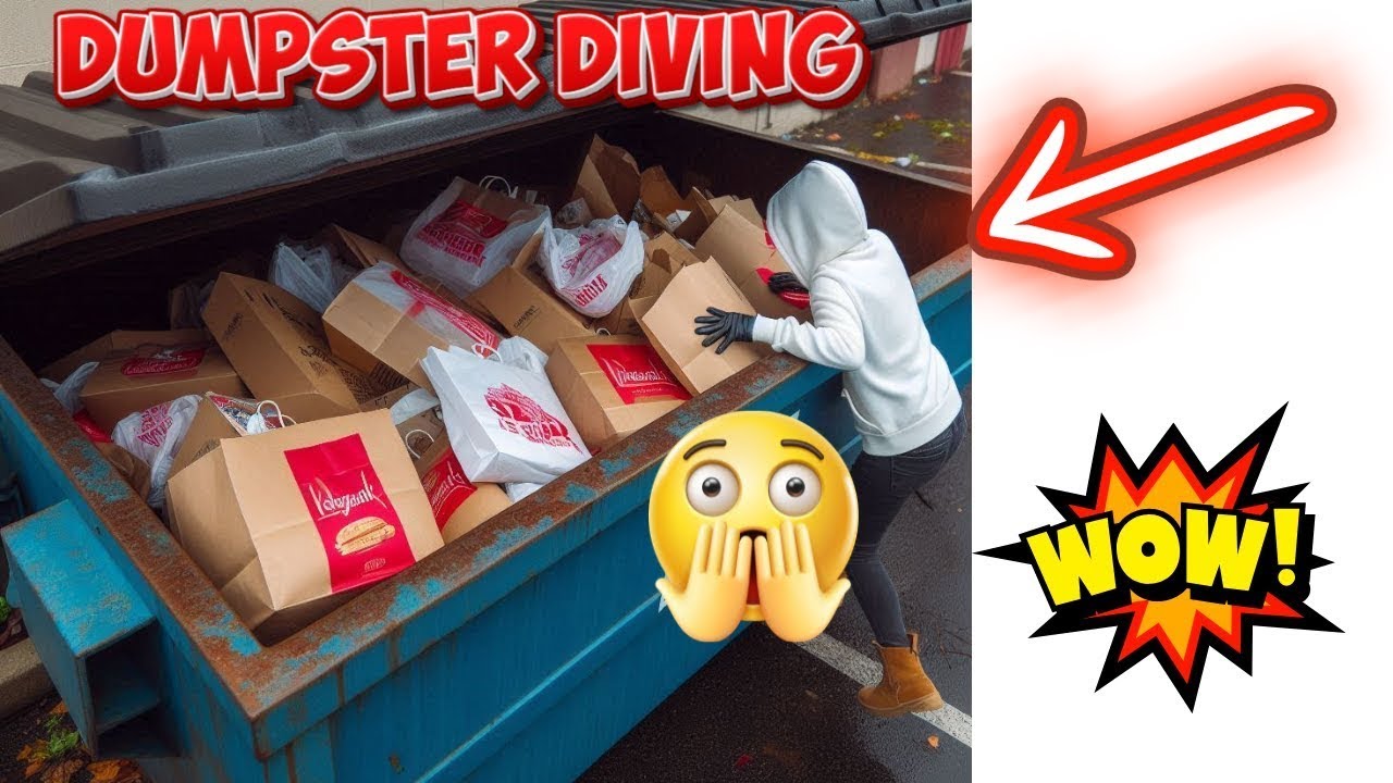 MAJOR DUMPSTER DIVE SCORE!!   LOOK!!