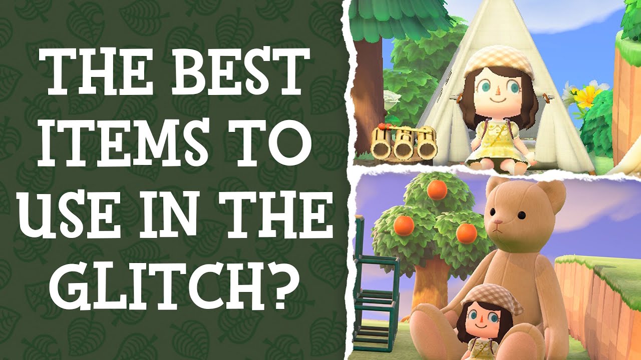 Glitch into your items and lakes! 🌱 Items should you use and detailed tutorial | ACNH 1.10