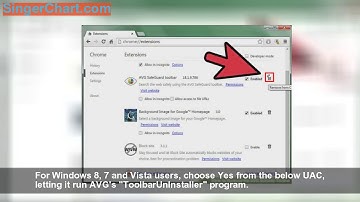 How to Remove the AVG Security Toolbar