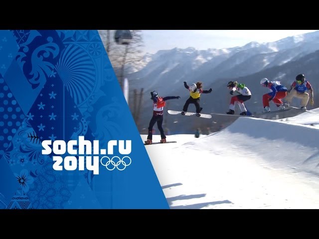 instant Ijdelheid Zeeziekte Eva Samkova Wins Gold In An Amazing Snowboard Cross Big Final | Sochi 2014  Winter Olympics - YouTube