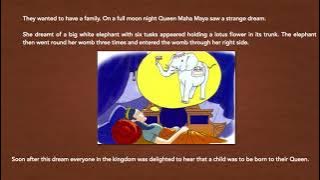 Dream of Queen Maha Maya - Part 1 of Buddha's Life