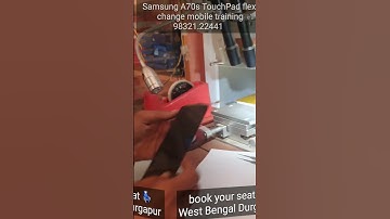 Samsung A70 flex cable change succeeded.