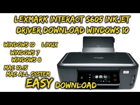 Lexmark Interact S605 inkjet multifunction Driver Download