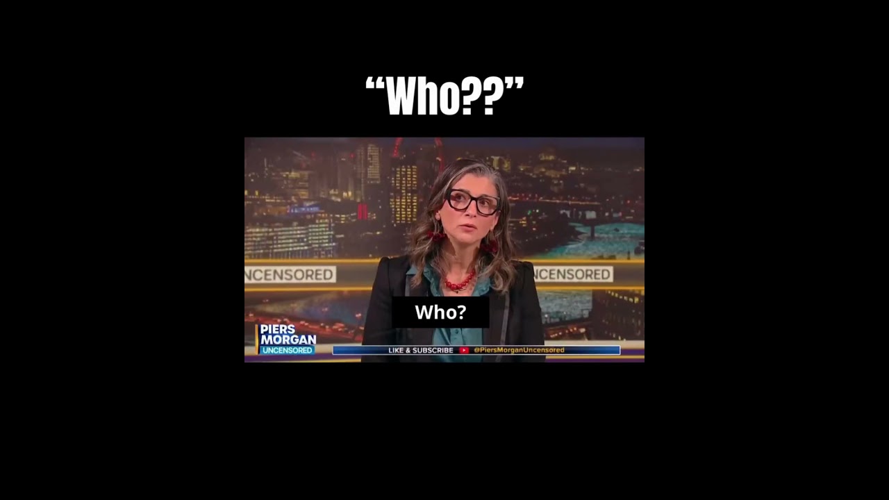 “Who??” — Francesca Albanese claims not to know Hillel Neuer when asked by Piers Morgan