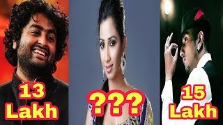 Per Song Fees Of Top Bollywood Playback Singers 2017 Arijit Singh Shreya Ghoshal Top List