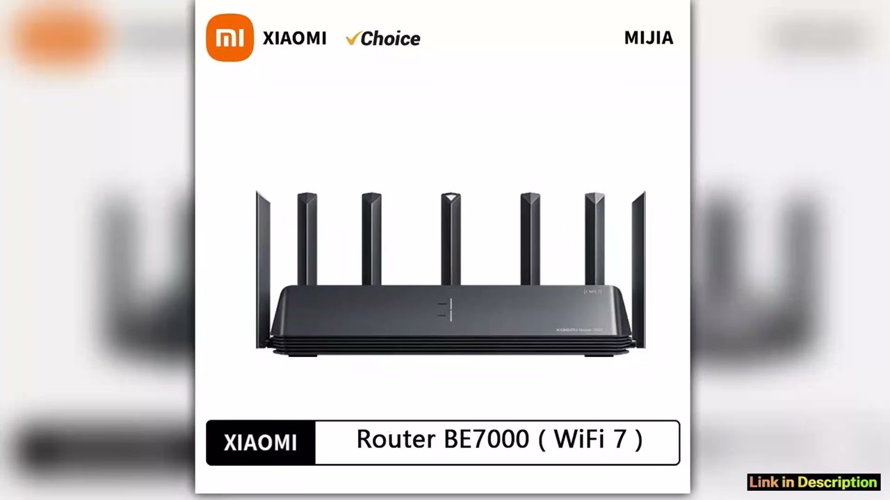 Xiaomi Mi Router BE7000 TriBand WiFi Repeater VPN 1GB Mesh USB 30 IPTV 4 X 25G Ethernet Ports Modem
