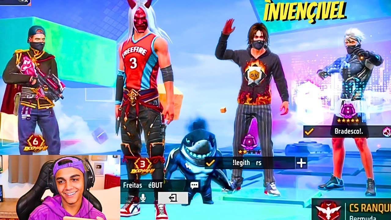 SQUAD VS SQUAD FREITAS MONTOU OS MELHORES SQUADS ALEATORIOS DO MODO CS RANKED PRA PEGAR TOP
