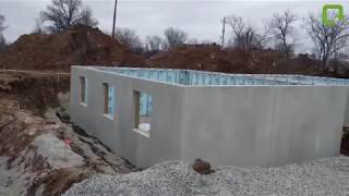 NetZero Home - Foundation Wall Walk Around