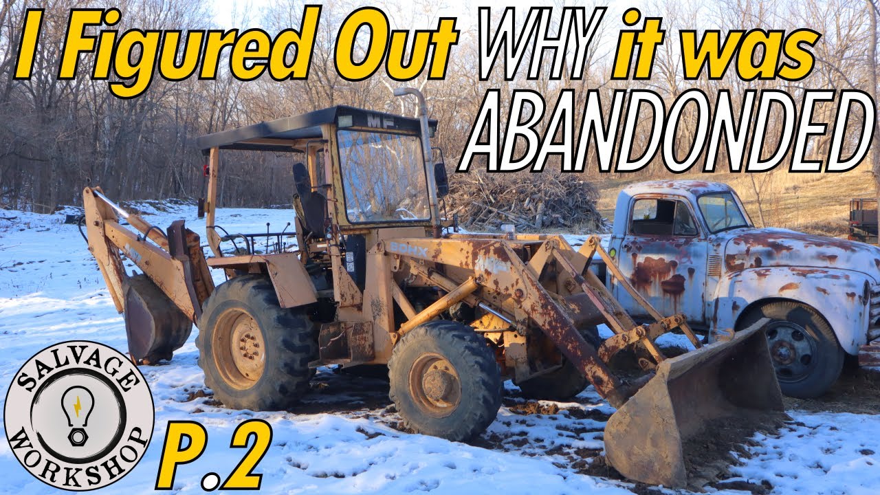 Старый "мусорщик" НЕ ХОЧЕТ КОПАТЬ... Давайте починим гидравлику!!! ~ Сломанный экскаватор ~ Часть 2