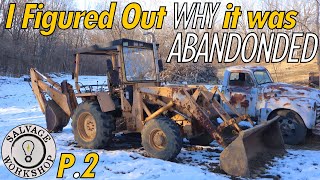 The old MFr DOESNT wanna DIG.... Lets FIX the Hydraulics!!! ~ Broke Down Backhoe ~ Part 2