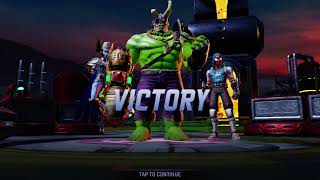 Epic Hulk win. Marvel’s realm of Champions screenshot 3