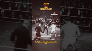 RARE Sam Langford Fight Footage #boxinghistory #onthisday #rarefootage