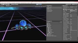 Spaceship Unity 3D Script Demo Alpha Version