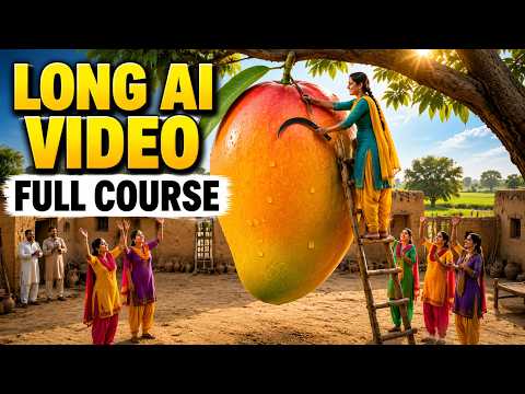 Viral Giant Fruit Story Videos Kaise Banaye? 🍉 Complete AI Video Course 2026 ( Full Guide)