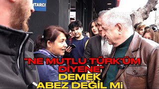 Ümit Özdağ'a ile öğretmen arasında Ne Mutlu Türk'üm Diyene diyaloğu Resimi