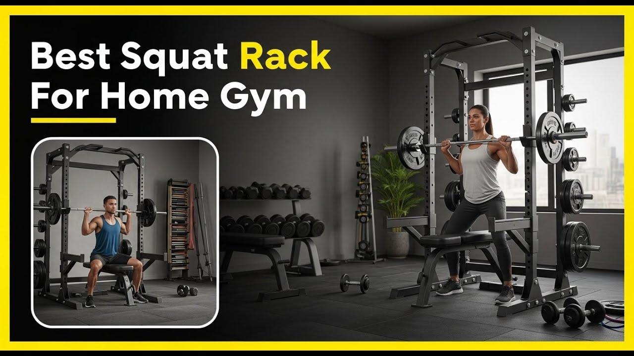 TOP 5 Best Squat Rack For Home Gym 2025 | Must-Have Fitness Gear Revealed!