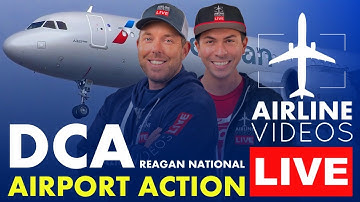 🔴LIVE DCA PLANE SPOTTING at Ronald Reagan Washington National Airport (November 9th, 2025)