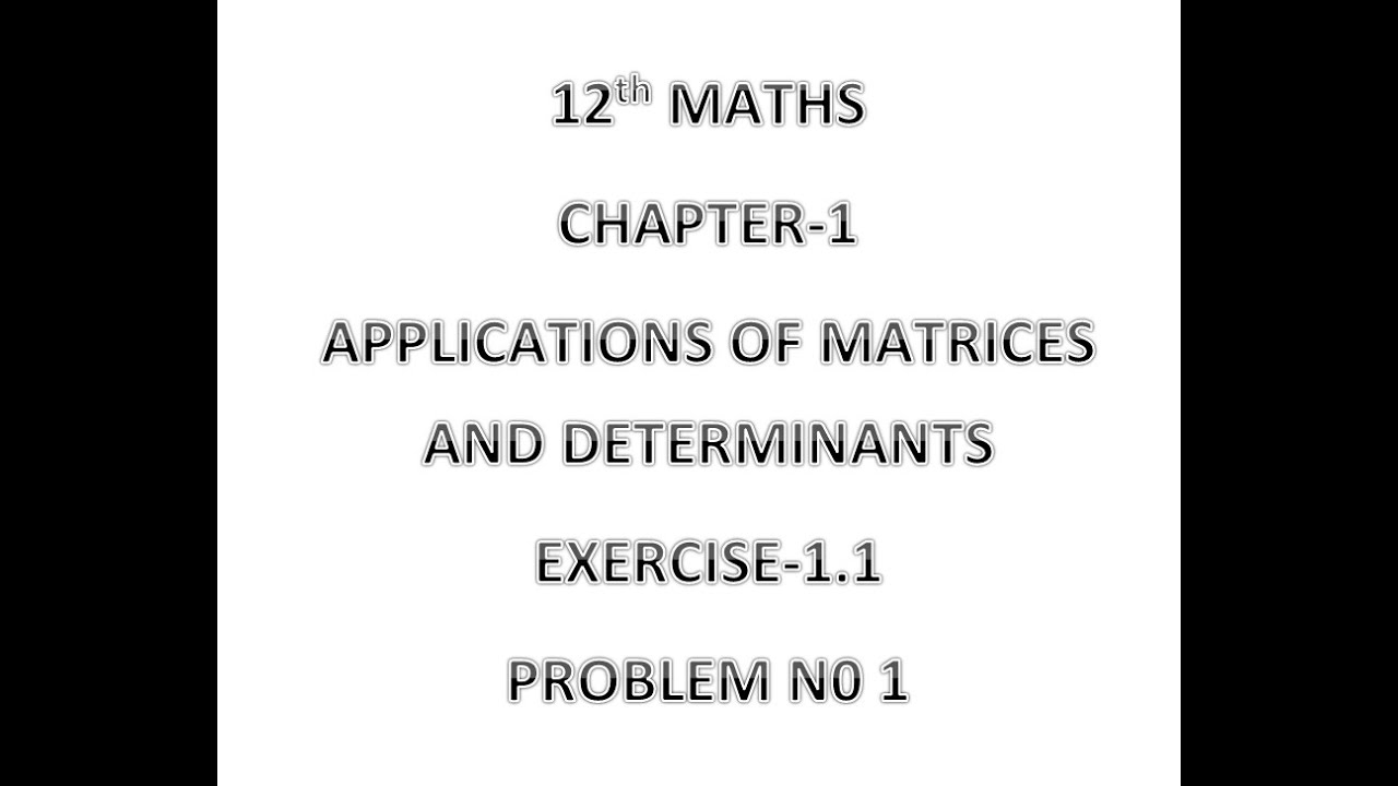 find-the-adjoint-of-2x2-and-3x3-matrices-tamil-youtube