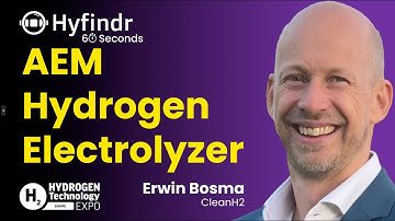 Hyfindr 60 Seconds - AEM Hydrogen Electrolyzer - CleanH2