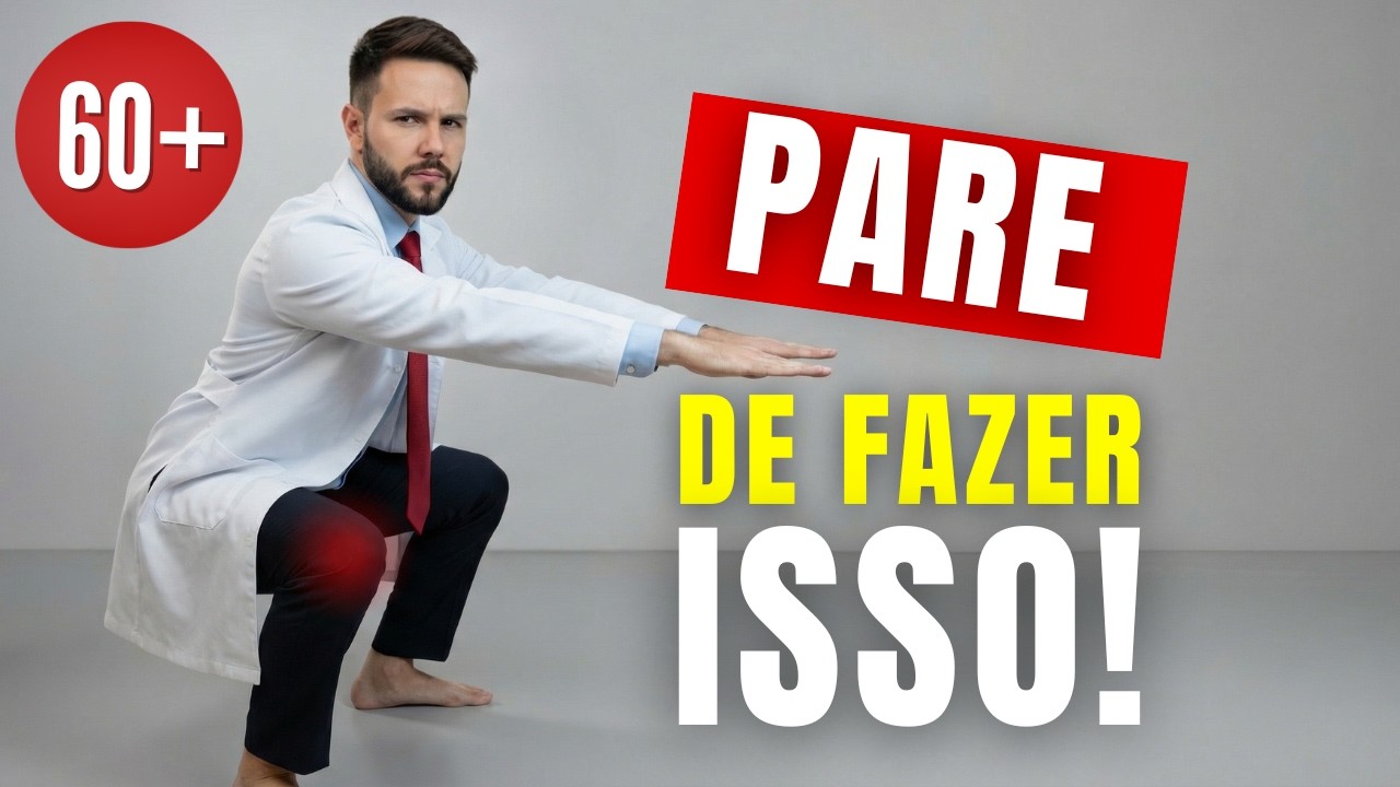 Se você tem mais de 60 anos, NÃO agache assim (erro perigoso)