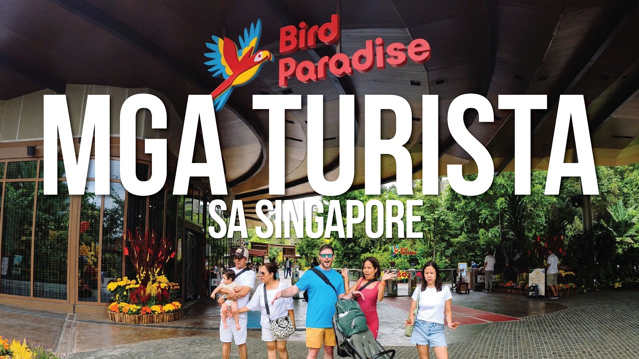 Mga turistang namamasyal sa Singapore | Raf Rider TV
