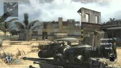 Black Ops - L96A1 FFA Quickscoping on Firing Range
