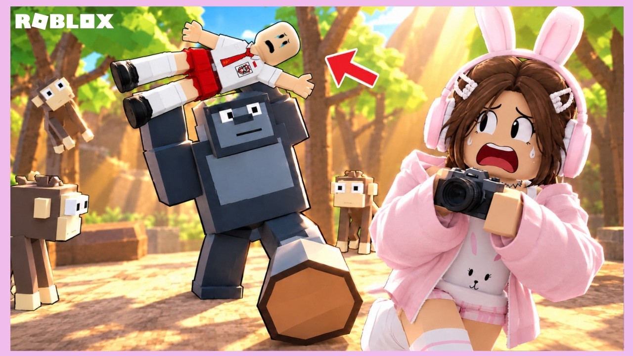 AKU HARUS KABUR DARI HEWAN BERBAHAYA DI ROBLOX 😱 | FILM ANIMALS
