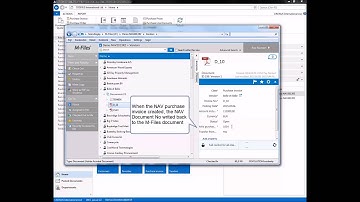 M-Files for Microsoft Dynamics - Incoming invoice edited (rEVOLUTION Software)