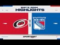 Nhl game 1 highlights  hurricanes vs rangers  may 5 2024