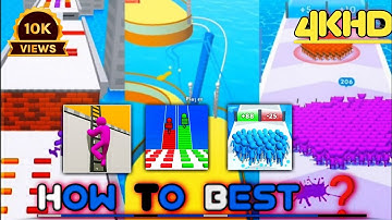 Ladder Man vs Bridge Race Vs Count Master🥶How To Best 3 Games And win❓#shorts #youtubeshorts #games