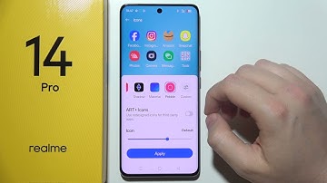 Realme 14 Pro: How to Change Icons Style