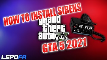 HOW TO INSTALL SIRENS INTO GTA5 LSPDFR IN 2021!!
