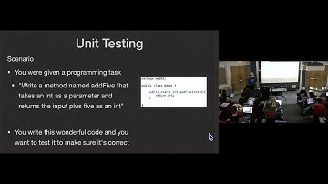 [CSE 116] Unit Testing, Monday September 11