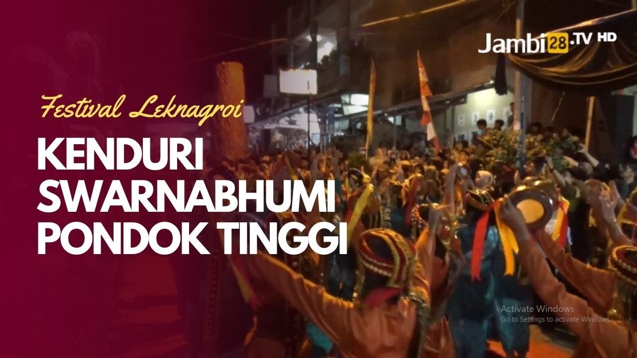 Sendratari Kolosal Meriahkan Festival Leknagroi Kenduri Swarnabhumi Pondok Tinggi