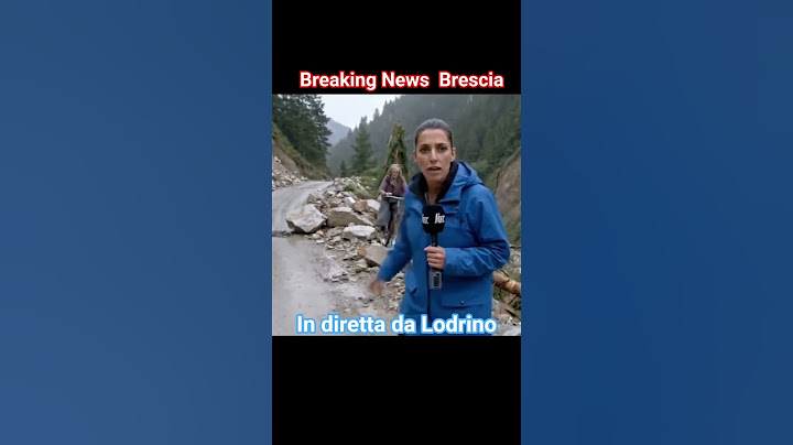 Brescia Grave Incidente in Diretta Provocato dal Maltempo  ⛈️