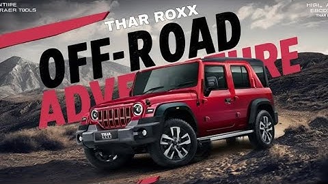 Mahindra Thar Roxx 5-Door Walkaround | on-road