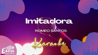 Video thumbnail of "Romeo Santos - Imitadora (Versión Karaoke)"