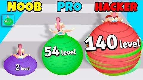 NOON vs PRO vs HACKER vs GOOD Yoga Color Ball Race