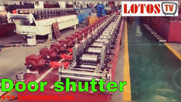 roll forming machine: Pu Shutter Door Roll Forming Machine