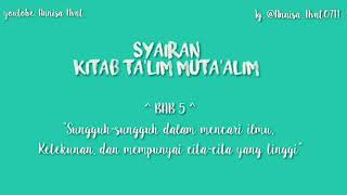 Wow keren!! Syairan kitab Ta'lim muta'alim versi sholawat