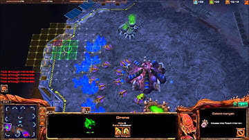 Starcraft2 Match #22 (ZvZ)- One Base Roach Push