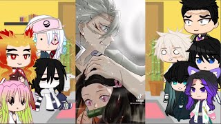 Hashiras react to Nezuko Kamado | Compilation | Demon Slayer | Gacha Club | Read Des