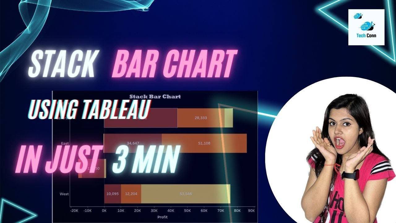 Creating Stack Bar Chart Like A Pro In Tableau For Beginners Stack Bar Chart In Just 3 Min😮