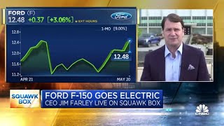 Ford Ceo There Have Been 20K Orders For New Electric F-150 Pickup Since Unveiling