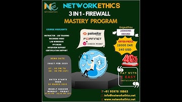 3in1 Firewall Mastery Program Demo Day1